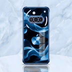 Nothing Phone 3a 5G Premium Wave Blue Airbags Printed Back Case