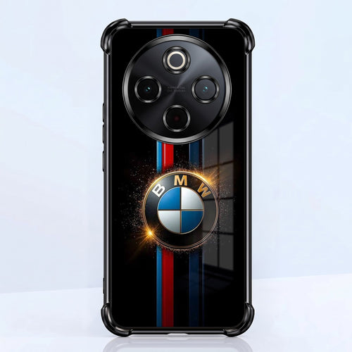 Vivo T4 5G Premium BMW Logo Black Airbags Printed Back Case