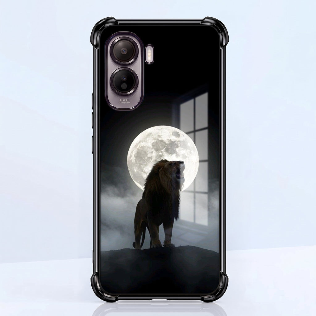 Vivo T5 Pro 5G Lunar Wolf Black Airbags Printed Back Case