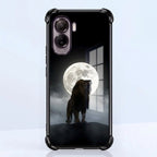 Vivo T5 Pro 5G Lunar Wolf Black Airbags Printed Back Case