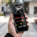 Vivo V60 5G Hamilton Dual-Tone Transparent Black Airbags Case