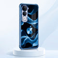 Vivo Y400 Pro 5G Premium Wave Blue Airbags Printed Back Case