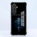 Samsung Galaxy A56 5G Mahakal Trishul Transparent Black Airbags Case
