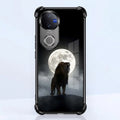 Vivo V50 5G Lunar Wolf Black Airbags Printed Back Case