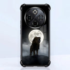 Vivo T4 5G Lunar Wolf Black Airbags Printed Back Case