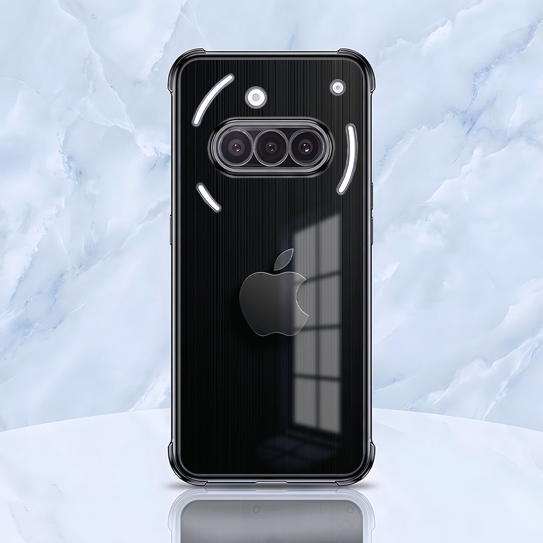 Nothing Phone 3a 5G Premium Black Apple Black Airbags Printed Back Case