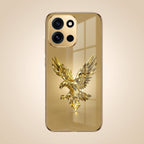 OnePlus Nord 6 5G Golden Eagle Gold Electroplated Glass Phone Back Case