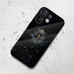 Vivo V60 5G Premium Acrylic Shockproof Glass Back Case (Midnight Owl)