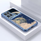 Motorola Edge 60 Pro 5G Moonlight Galaxy Dual-Tone Transparent Blue Airbags Case