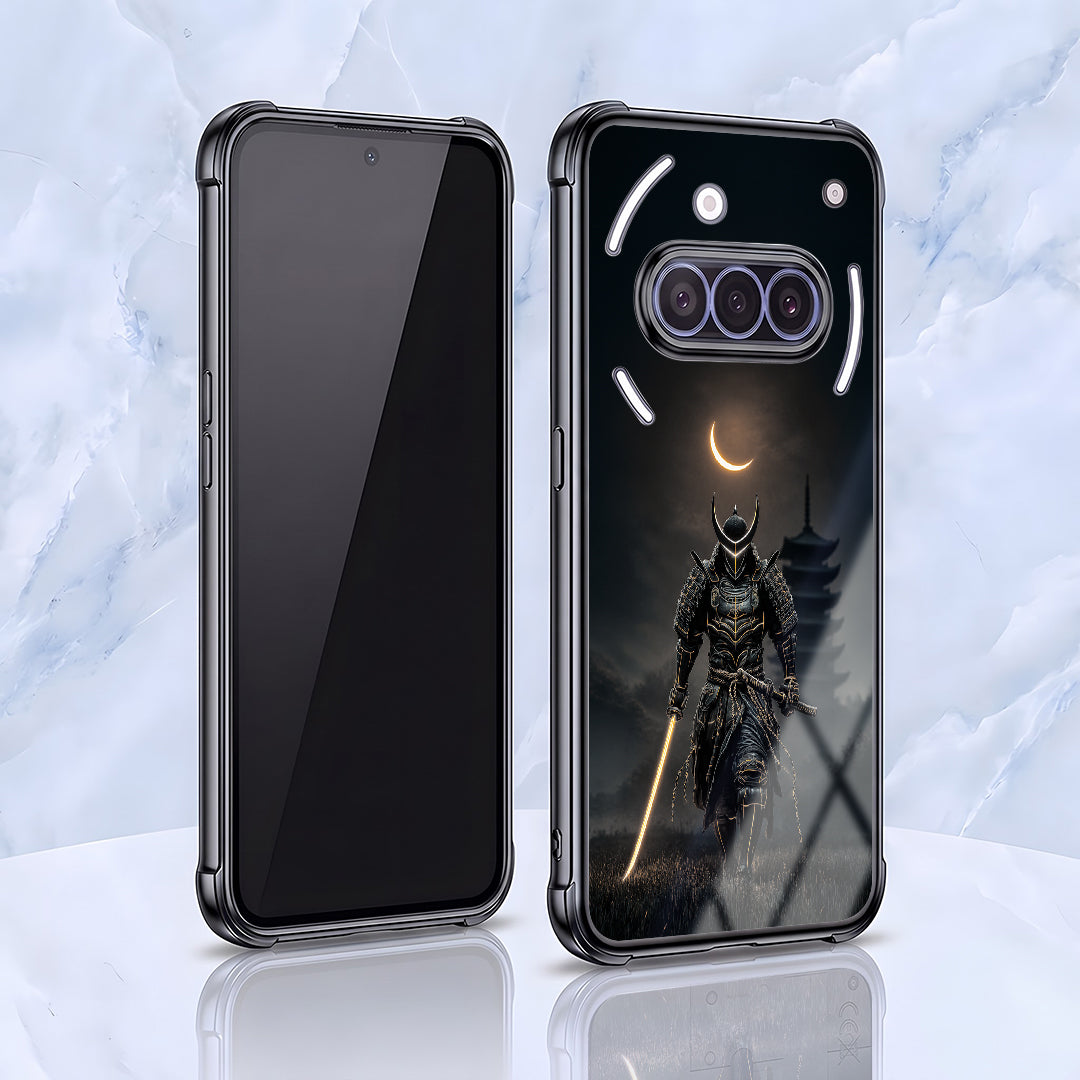 Nothing Phone 3a 5G Samurai Warrior Black Airbags Printed Back Case