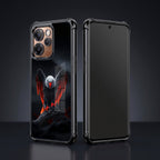 Oppo Reno 15 Pro Mini 5G Premium Black Eagle Airbags Printed Back Case