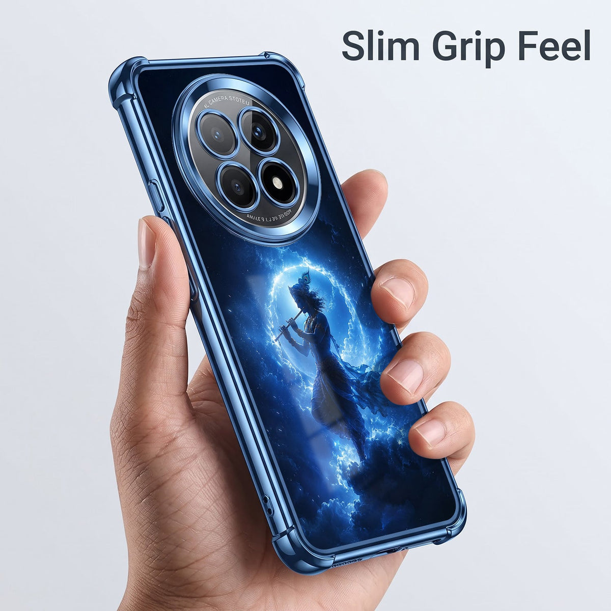 Oppo F29 5G Lord Krishna Blue Airbags Printed Back Case