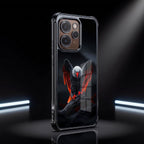 Oppo Reno 15 Pro Mini 5G Premium Black Eagle Airbags Printed Back Case