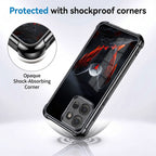 Motorola Edge 50 5G Premium Black Eagle Black Airbags Printed Back Case