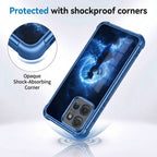 Motorola Edge 50 5G Lord Krishna Blue Airbags Printed Back Case