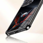 Motorola Edge 50 5G Premium Black Eagle Black Airbags Printed Back Case