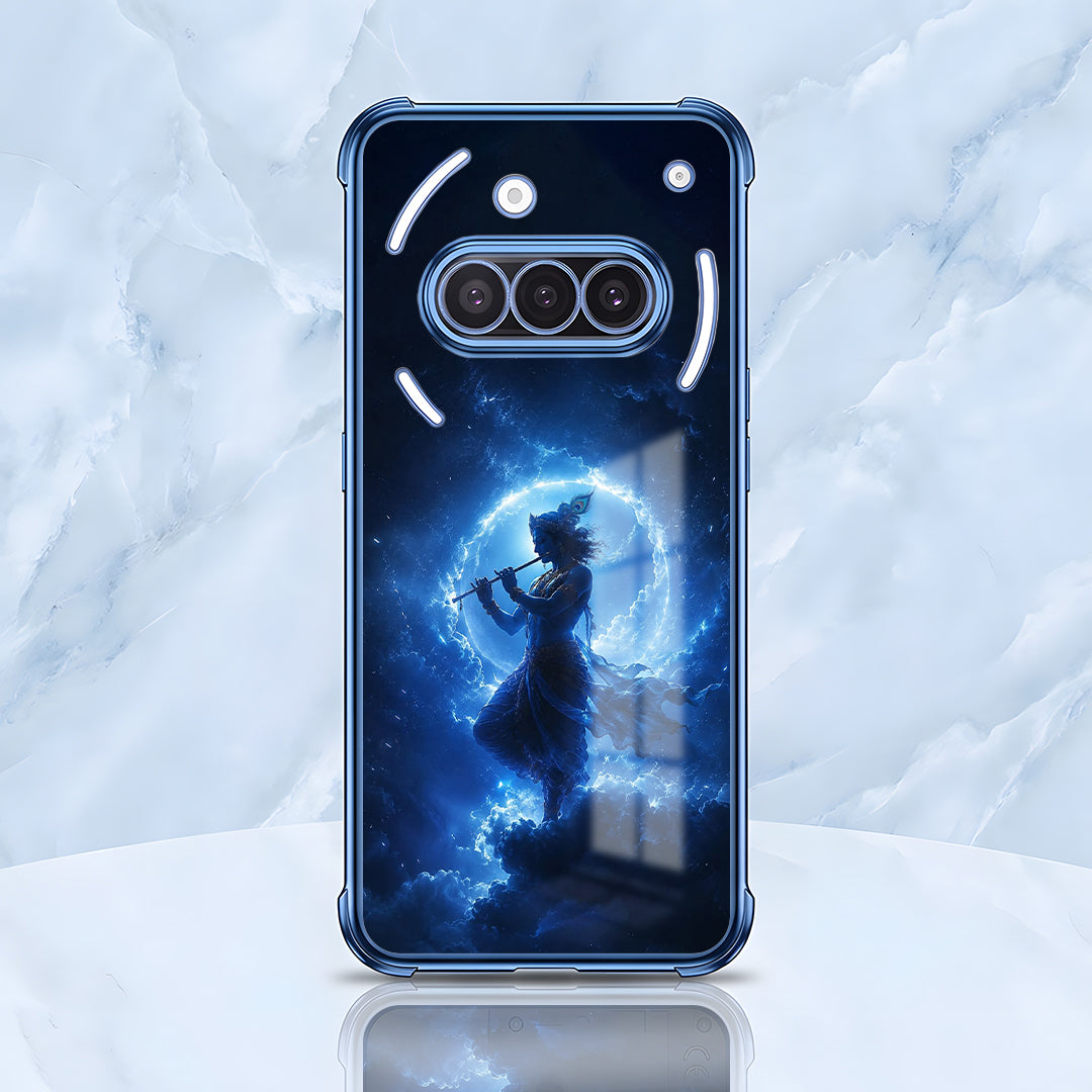 Nothing Phone 3a 5G Lord Krishna Blue Airbags Printed Back Case
