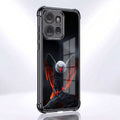 Motorola Edge 50 5G Premium Black Eagle Black Airbags Printed Back Case