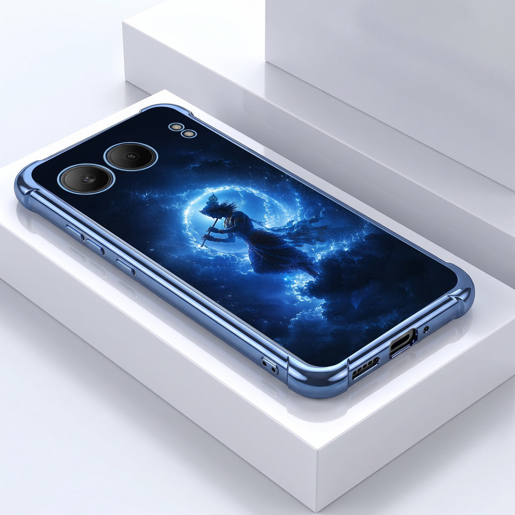 One Plus Nord 4 5G Lord Krishna Blue Airbags Printed Back Case