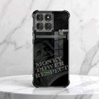 Motorola Edge 60 Pro 5G Money Power Dual-Tone Transparent Black Airbags Case