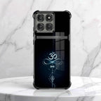 Motorola Edge 60 Pro 5G Mahakal Trishul Transparent Black Airbags Case