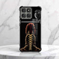 Motorola Edge 60 Pro 5G Gladiator King Dual-Tone Transparent Black Airbags Case