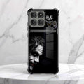 Motorola Edge 60 Pro 5G Joker Smile Dual-Tone Transparent Black Airbags Case