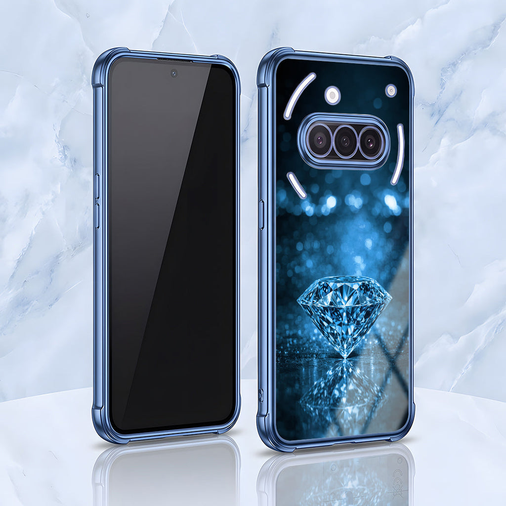 Nothing Phone 3a 5G Blue Diamond Airbags Printed Back Case