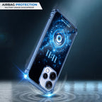Oppo Reno 15 5G Premium God’s Plan Evil Eye Blue Airbags Printed Back Case