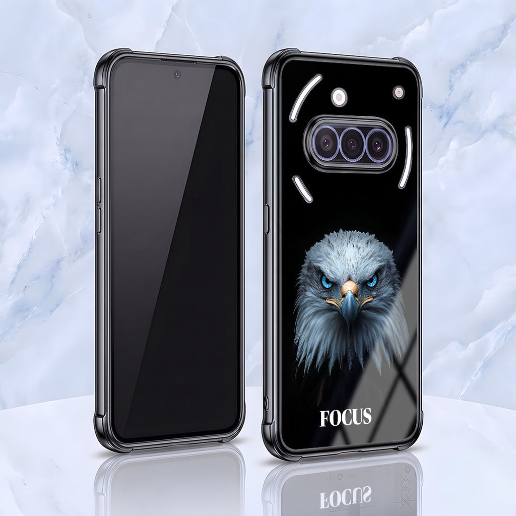 Nothing Phone 3a 5G Premium Eagle Focus Black Airbags Printed Back Case