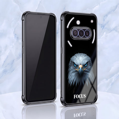 Nothing Phone 3a 5G Premium Eagle Focus Black Airbags Printed Back Case