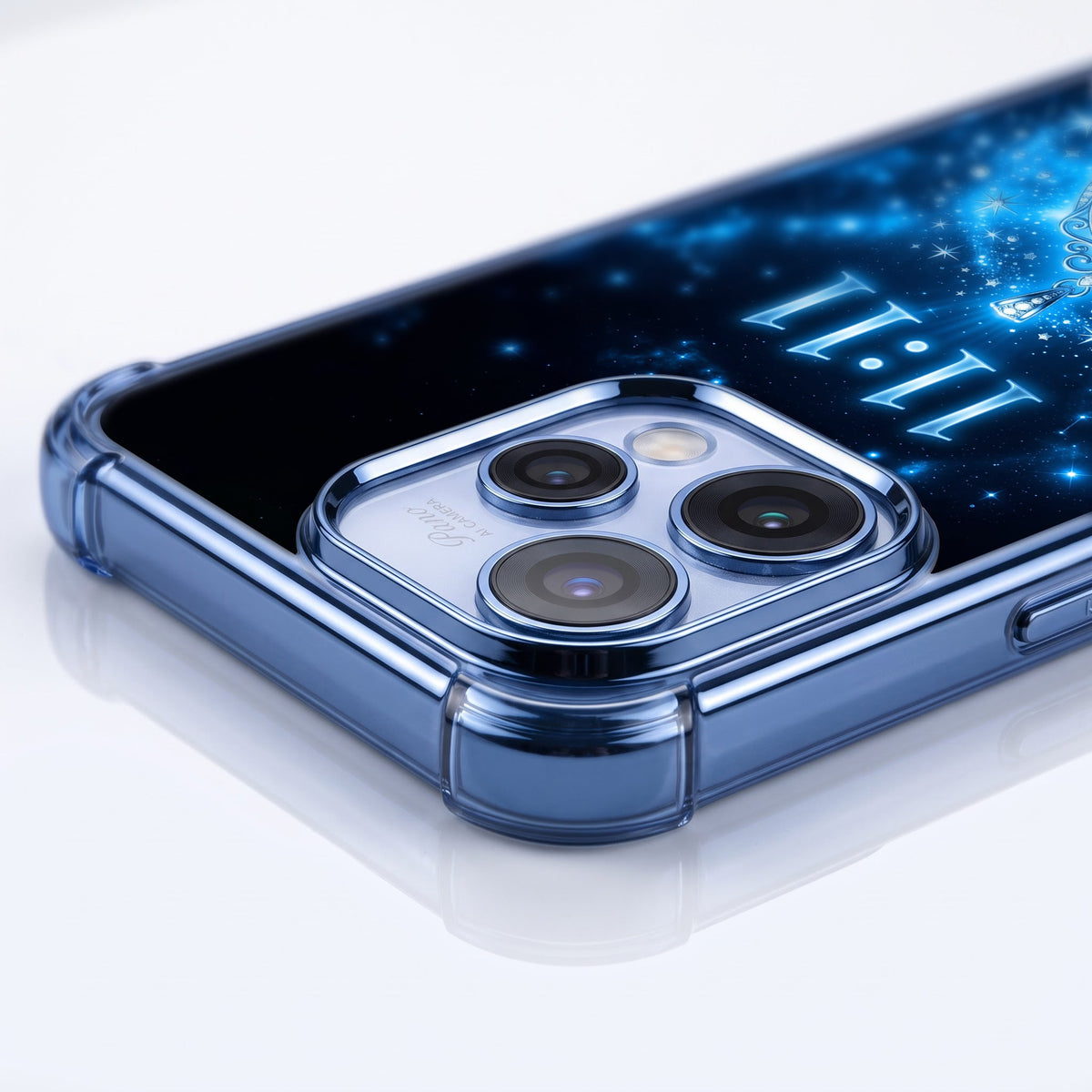 Oppo Reno 15 5G Premium God’s Plan Evil Eye Blue Airbags Printed Back Case