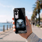 Vivo Y400 Pro 5G Premium Eagle Focus Black Airbags Printed Back Case