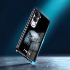 Vivo Y400 Pro 5G Premium Eagle Focus Black Airbags Printed Back Case