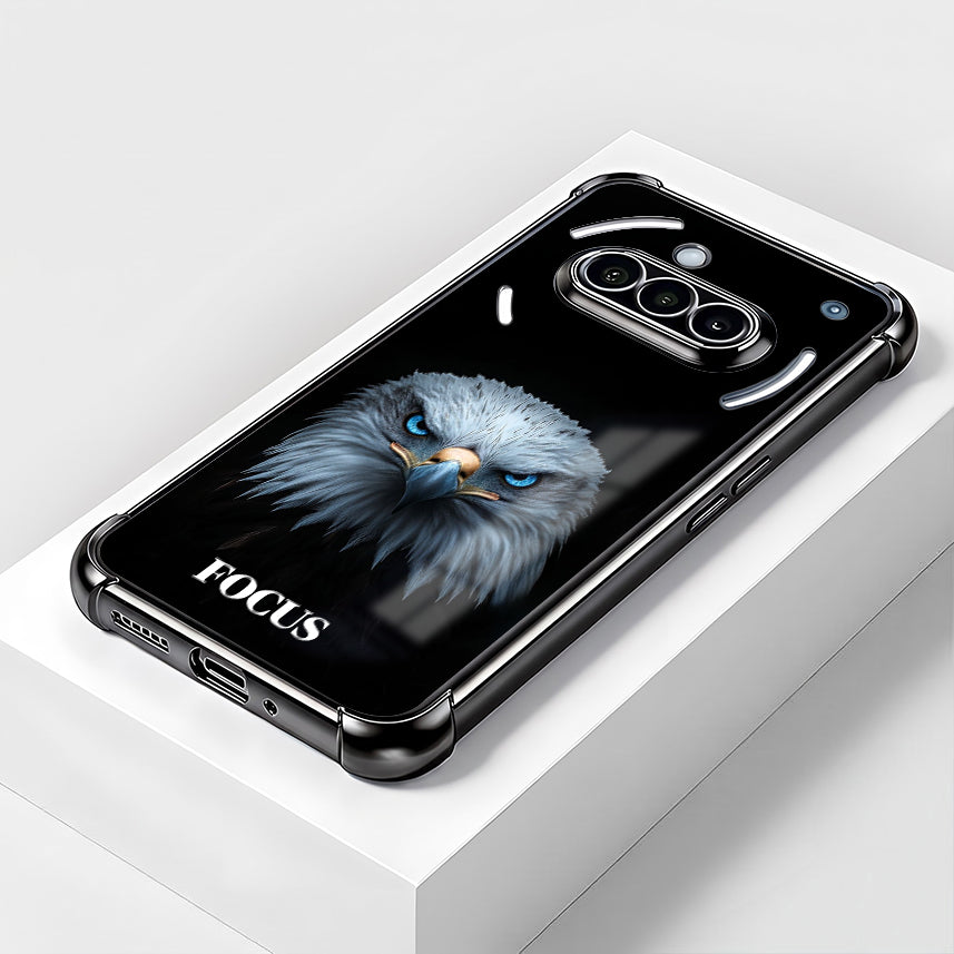 Nothing Phone 3a 5G Premium Eagle Focus Black Airbags Printed Back Case