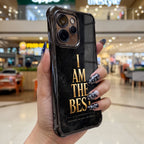 Oppo Reno 15 Pro Mini 5G Premium I Am The Best Gold Airbags Printed Back Case