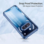 Nothing Phone 3a 5G Premium Crystal Blue Airbags Printed Back Case