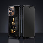 Oppo Reno 15 Pro Mini 5G Premium I Am The Best Gold Airbags Printed Back Case