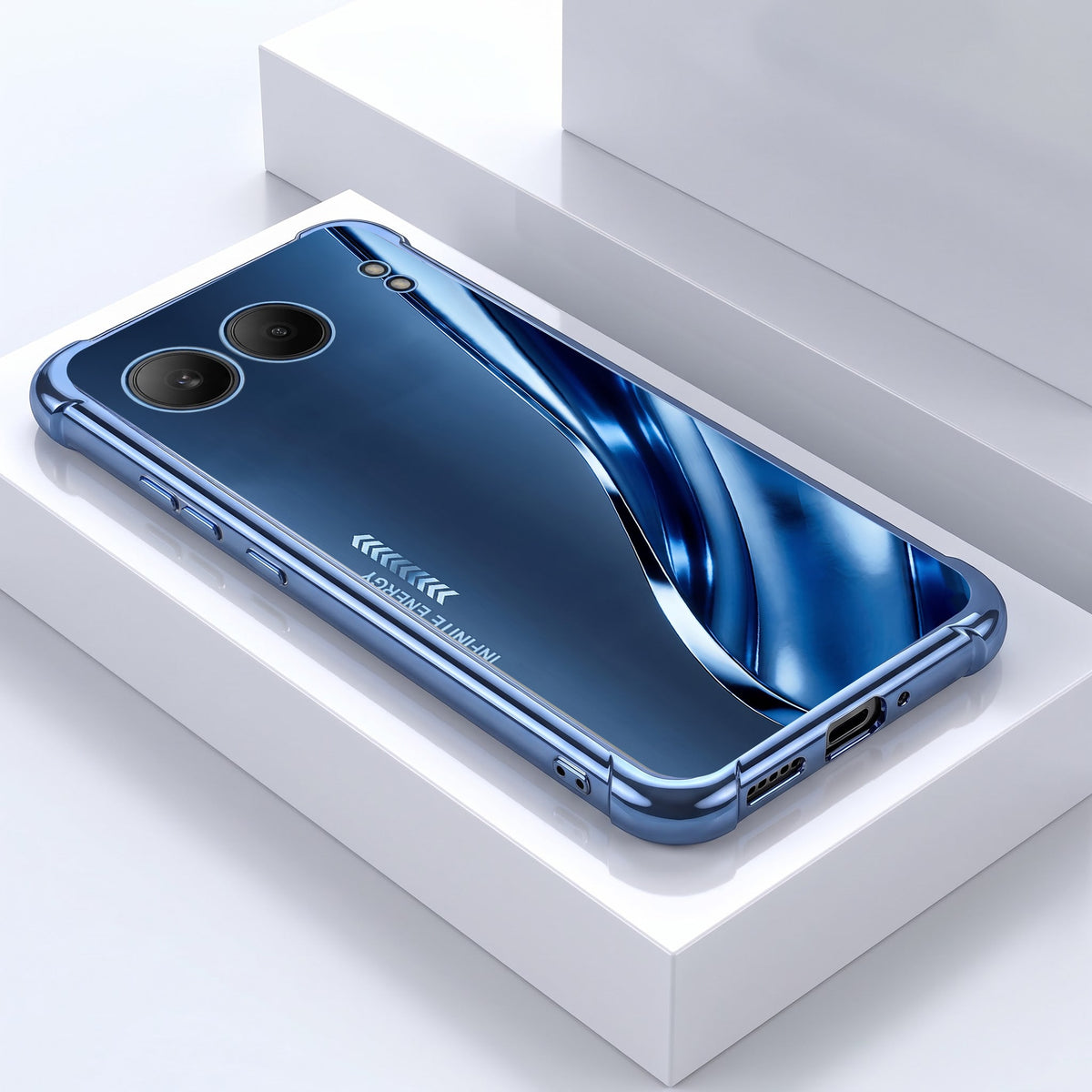 One Plus Nord 4 5G Premium Infinity Energy Blue Airbags Printed Back Case