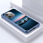 Oppo A5 Pro 5G Porsche Blue Airbags Printed Back Case