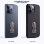 OPPO Reno15c 5G Compatible Satyamev Jayate 3D Metal Emblem Sticker