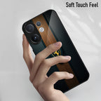 Vivo V60 5G Premium Acrylic Shockproof Glass Back Case (Royal Roadster)