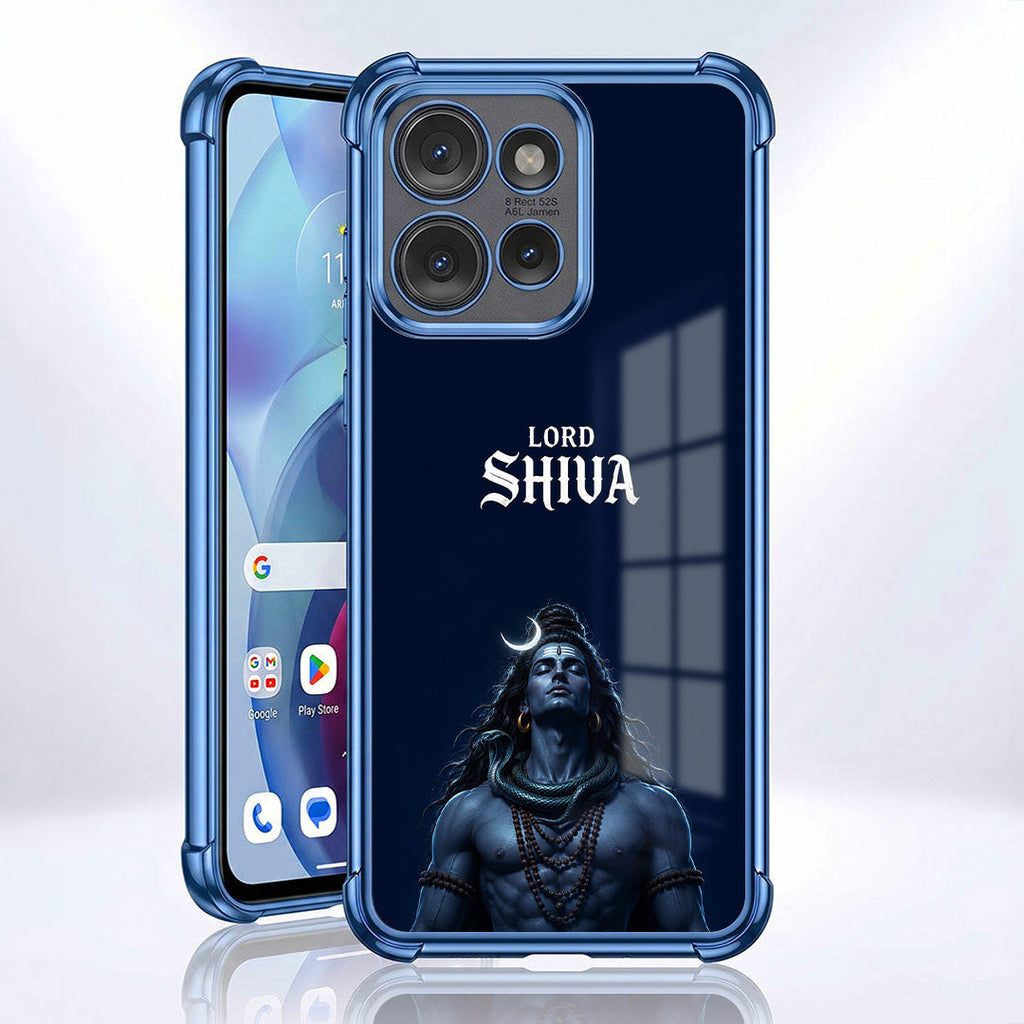 Motorola Edge 50 Neo 5G Premium Lord Shiva Blue Airbags Printed Back Case
