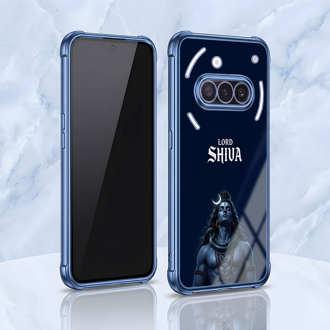 Nothing Phone 3a 5G Premium Lord Shiva blue Airbags Printed Back Case