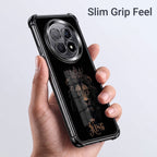Oppo F29 5G Premium Crowned Lion Black Airbags Printed Back Case