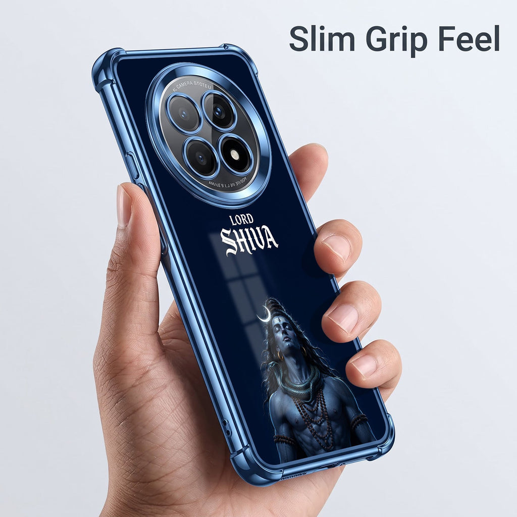Oppo F29 5G Premium Lord Shiva Blue Airbags Printed Back Case