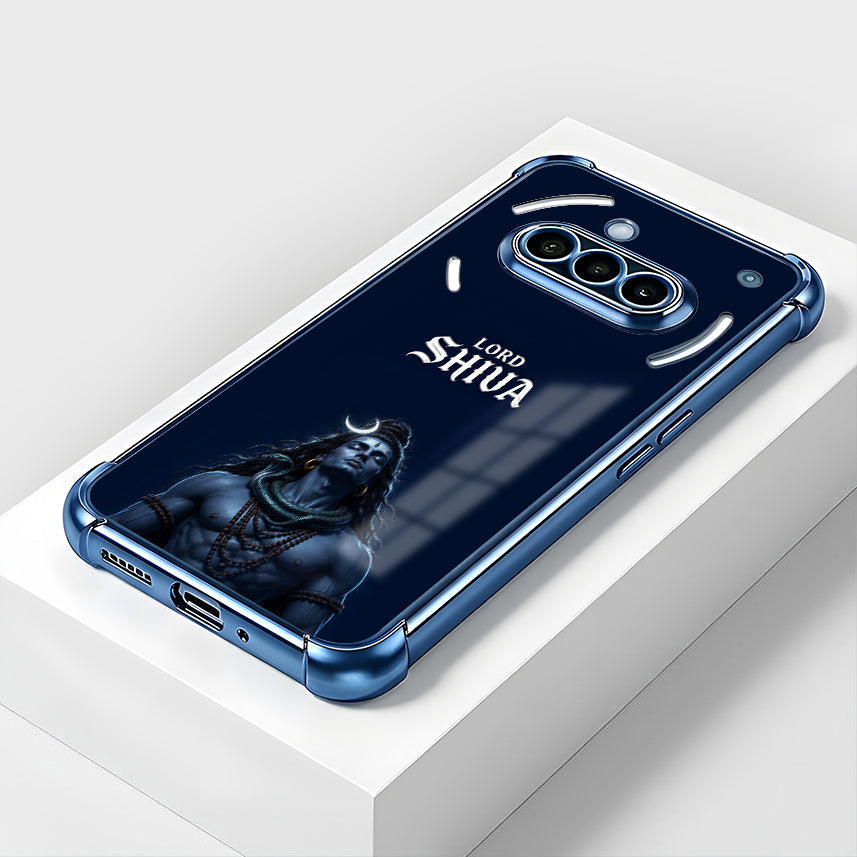 Nothing Phone 3a 5G Premium Lord Shiva blue Airbags Printed Back Case