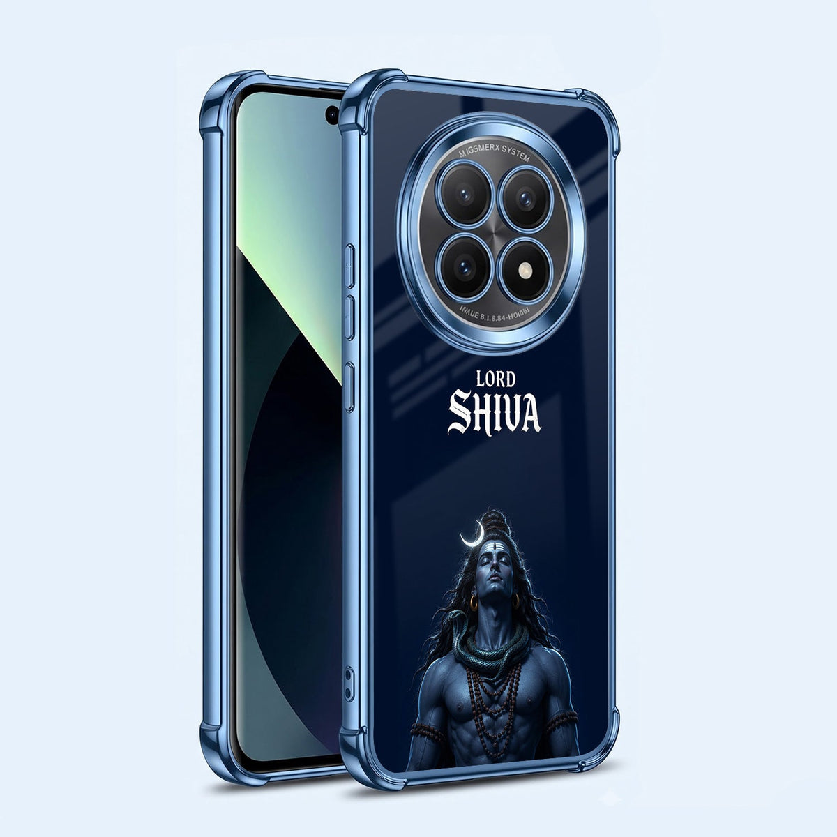 Oppo F29 5G Premium Lord Shiva Blue Airbags Printed Back Case