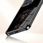 Motorola Edge 50 5G Premium Crowned Lion Black Airbags Printed Back Case