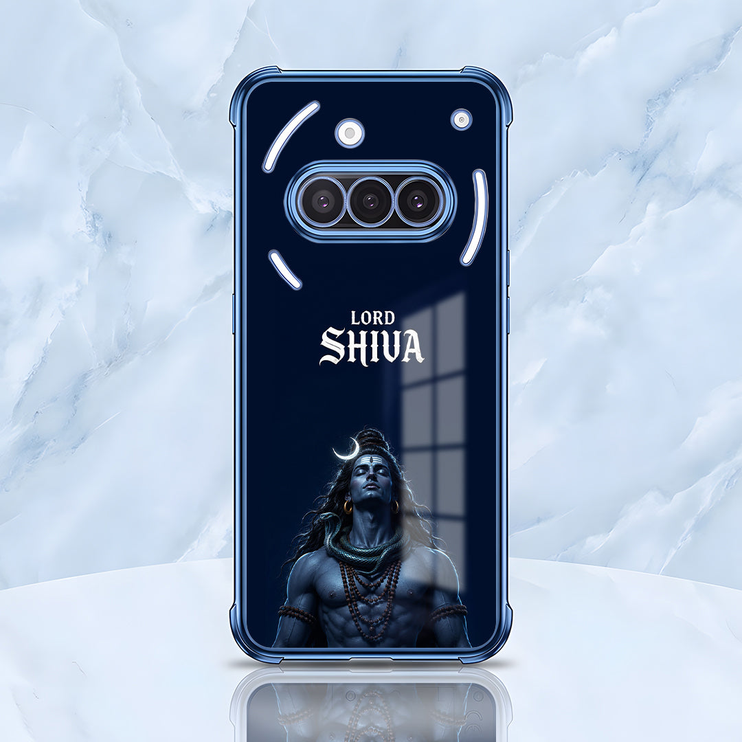 Nothing Phone 3a 5G Premium Lord Shiva blue Airbags Printed Back Case